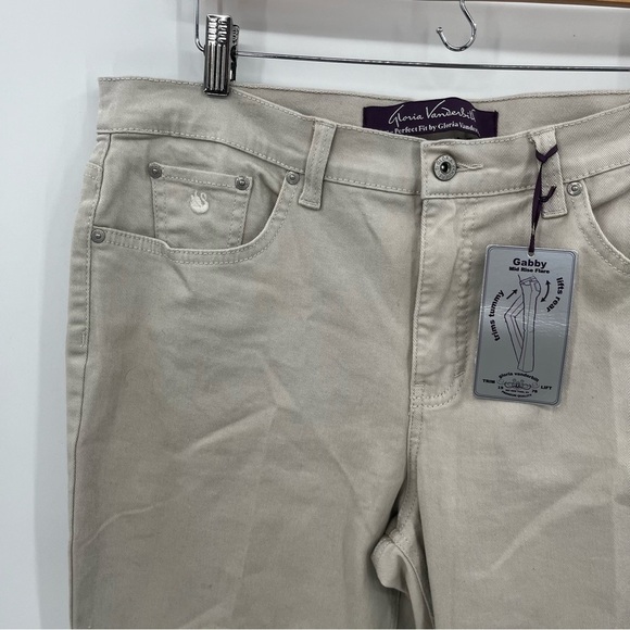 Gloria Vanderbilt NWT 16 Gabby Mid Rise Flare - Picture 2 of 13
